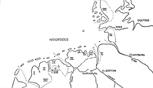 Het Friese gebied door Maximiliaan aan Albrecht van Saksen-Meiszen verleend. In 1498: